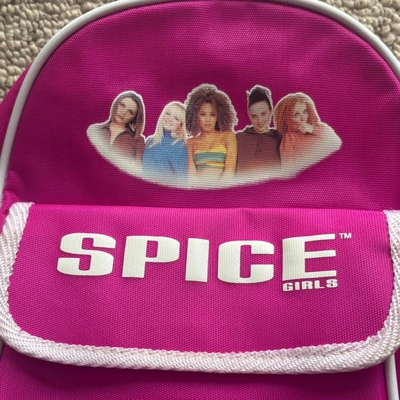Spice Girls Mini Backpack with Keychain - Picture 7 of 13